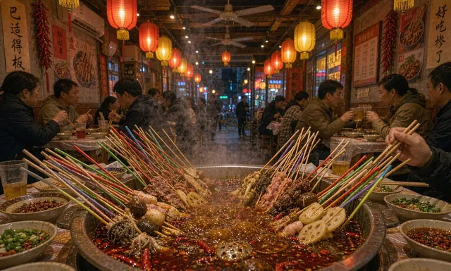 成都小吃避坑:宽窄巷子的