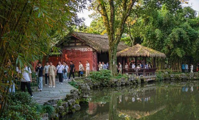 成都棠湖公园怎么拍古风